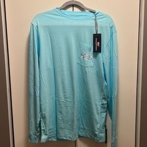 Vineyard Vines Long Sleeve Snowflake Logo